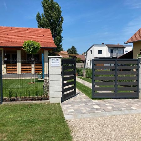 Appartement Balati Vendégház à Balatonmáriafürdő Extérieur photo