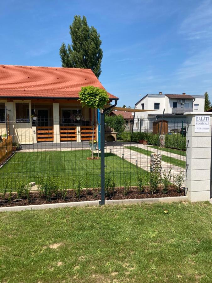 Appartement Balati Vendégház à Balatonmáriafürdő Extérieur photo